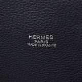 HERMES エルメス ボリード 1923 45  黒 シルバー金具 Y刻印(2020年頃) ユニセックス トゴ ハンドバッグ 新同 中古 銀蔵