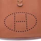 Hermes Hermes Evelin PM Leave (Tea) □ E-engraving (around 2001) Women's Vova Renia Shoulder Bag AB Rank Used Silgrin