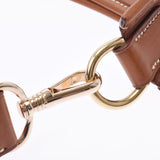 Hermes Hermes Evelin PM Leave (Tea) □ E-engraving (around 2001) Women's Vova Renia Shoulder Bag AB Rank Used Silgrin