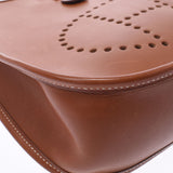 Hermes Hermes Evelin PM Leave (Tea) □ E-engraving (around 2001) Women's Vova Renia Shoulder Bag AB Rank Used Silgrin