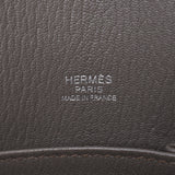 HERMES エルメス ジプシエール28 バイカラー エトゥープ/エタン シルバー金具 □P刻印(2012年頃) ユニセックス トリヨンクレマンス ショルダーバッグ ABランク 中古 銀蔵