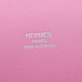 Hermes Hermes Jipusier 28 pink silver bracket □ N stamp (around 2010) Unisex Swift Shoulder Bag A rank used Silgrin