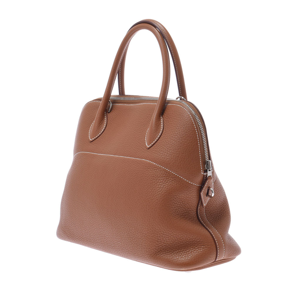 ボリード31 ゴールドｘシルバー金具 エルメス トリヨン ボリード エルメス ボリード31 トリヨンクレマンス エトゥープ