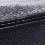 Hermes Hermes Burkin 35 Black Gold Bracket □ G Engraved (around 2003) Unisex Aldenne Handbag A-ranked Silgrin