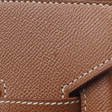 HERMES エルメス バーキン 35 ゴールド ゴールド金具 □F刻印(2002年頃) ユニセックス クシュベル ハンドバッグ Aランク 中古 銀蔵