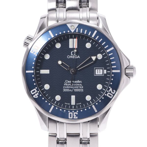 OMEGA Omega Sea Master Professional 300 2531.80 Men's SS Watch Automatic Blue Dial A Rank Used Ginzo