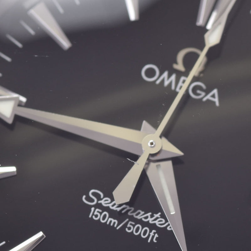 OMEGA Omega Sea Master Aqua Terra 2518.50 Men's SS Watch Quartz Black Dial A Rank used Ginzo
