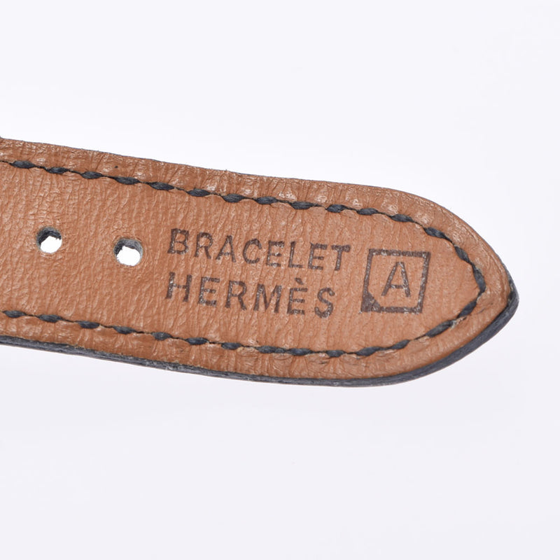 爱马仕爱马仕（Hermes Hermes）lambusis hh1.210女士SS/皮革表格石英银色拨号