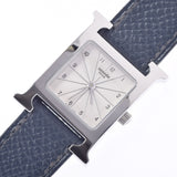 HERMES Hermes Lambusis HH1.210 Ladies SS/Leather Watch Quartz Silver Dial A Rank used Ginzo