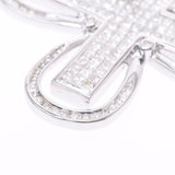 その他 クロスモチーフ ダイヤ7.25ct ユニセックス K18WG ペンダントトップ Aランク 中古 銀蔵