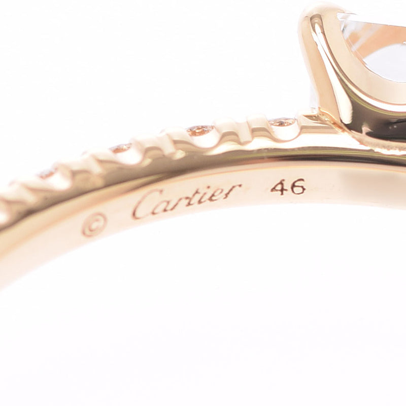 CARTIER カルティエ エタンセルドゥカルティエ #46 6号 レディース K18YG リング・指輪 Aランク 中古 銀蔵