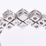 Other diamonds 2.50ct No. 16 Ladies K18WG Ring / Ring A Rank used Ginzo