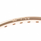 その他 ダイヤ1.50ct エタニティタイプ ユニセックス K18YG ブレスレット Aランク 中古 銀蔵