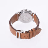 HERMES Hermes Clipper Chrono CL1.320 Boys SS/GP/Leather Watch Quartz White Dial AB Rank Used Ginzo