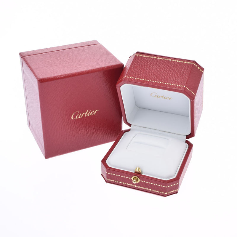 Cartier Cartier Cartier Etanuseldu Half Eternity #48 Ladies PT950 Platinum Ring / Ring A Rank Used Ginzo