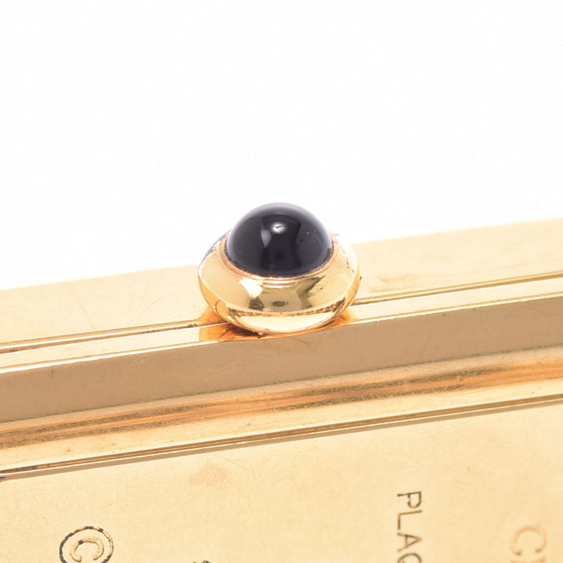 CHANEL Chanel Premiere Size L H0001 Ladies GP/Leather Watch Quartz Black Dial AB Rank Used Ginzo