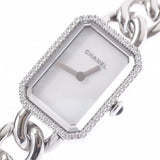 CHANEL Chanel Premiere Bezel Diamond H3253 Ladies SS Watch Quartz White Shell Dial A Rank Used Ginzo