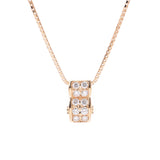 Celine Celine Diamond 0.60ct Ladies K18YG Necklace A Rank used Ginzo