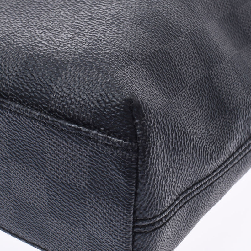 LOUIS VUITTON Louis Vuitton Damier Graphit Mick PM Older Black N41211 Men's Damier Graphit Canvas Shoulder Bag AB Rank Used Ginzo