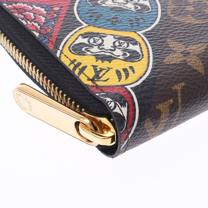 Louis Vuitton M67250 Monogram Yamamoto Hirosai Tatsuma-Kabuki Zippy Wallet