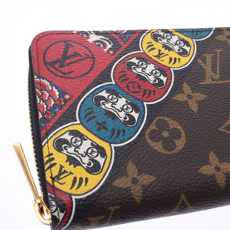 Louis Vuitton M67250 Monogram Yamamoto Hirosai Tatsuma-Kabuki Zippy Wallet