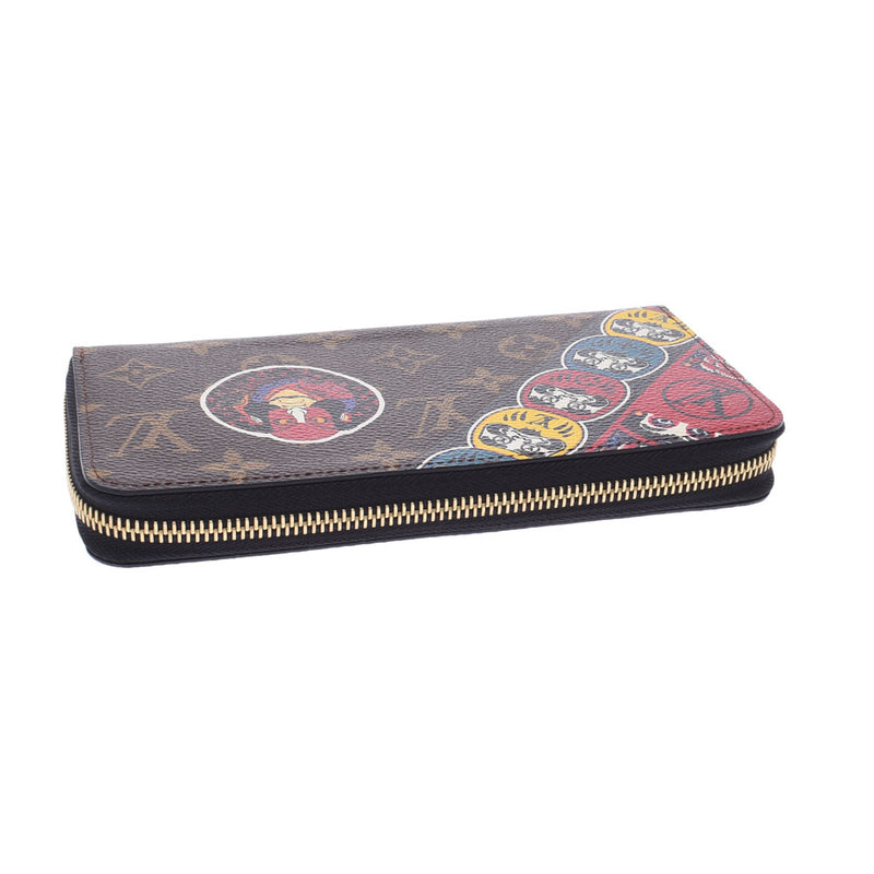 LOUIS VUITTON Kansai Yamamoto Victorine Kabuki Wallet Monogram Brown  Multicolor