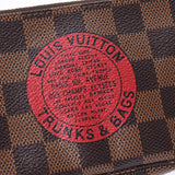 LOUIS VUITTON Louis Vuitton Damier Mini T & B Brown N58011 Ladies Dami Cambus Accessory Pouch A Rank used Ginzo