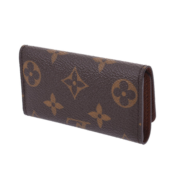 LOUIS VUITTON ルイヴィトン モノグラム 4連キーケース ブラウン M62631 ユニセックス モノグラムキャンバス キーケース Aランク 中古 銀蔵