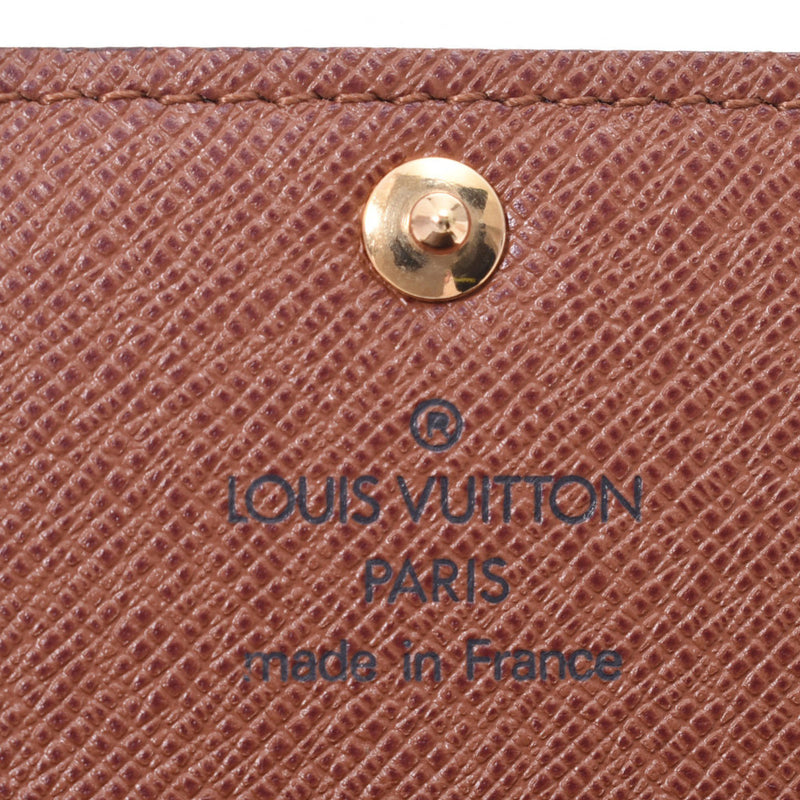 路易威顿路易·维顿（Louis Vuitton）会标4关键案例棕色M62631男女通用会标帆布钥匙案例一个级别的ginzo