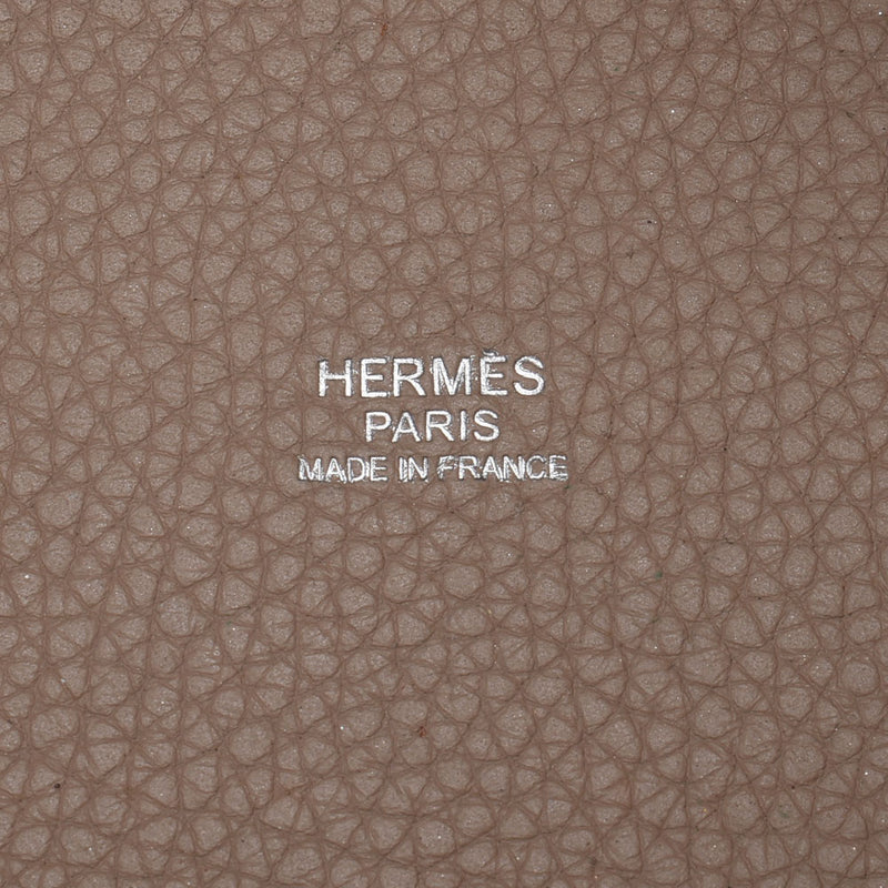 HERMES Hermes Picotan Lock PM Aljir Silver Bracket □ P engraved (around 2012) Ladies Toryon Lemance Handbag AB Rank Used Ginzo