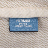 HERMES Hermes Victoria 35 Blue Jean Silver Bracket □ R engraved (around 2014) Unisex Toryon Lemance Handbag A Rank used Ginzo
