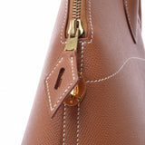 HERMES エルメス ボリード 37 ゴールド ゴールド金具 □A刻印(1997年頃) レディース クシュベル ハンドバッグ Aランク 中古 銀蔵