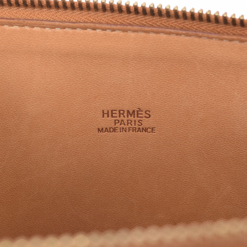 HERMES Hermes Bored 37 Natural Gold Bracket □ A engraved (around 1997) Ladies Aldenne Handbag A Rank used Ginzo