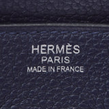 爱马仕爱马仕·伯金（Hermes Hermes Birkin）30蓝色NUY银支d（2019年左右）女士多哥手提包A级使用Ginzo