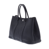 HERMES エルメス ガーデンパーティ TPM 黒 シルバー金具 Z刻印(2021年頃)  レディース ネゴンダ ハンドバッグ 新同 中古 銀蔵