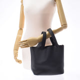 HERMES Hermes Picotan Lock MM Black Silver Bracket Z engraved (around 20021) Ladies Toryon Lemance Handbag Unused Ginzo