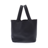 HERMES Hermes Picotan Lock MM Black Silver Bracket Z engraved (around 20021) Ladies Toryon Lemance Handbag Unused Ginzo