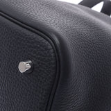 HERMES Hermes Picotan Lock MM Black Silver Bracket Z engraved (around 20021) Ladies Toryon Lemance Handbag Unused Ginzo