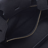 HERMES Hermes Birkin 30 Black Rose Gold Bracket Y engraved (around 2020) Ladies Togo Handbag Unused Ginzo