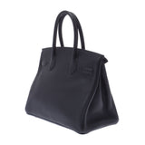 HERMES Hermes Birkin 30 Black Rose Gold Bracket Y engraved (around 2020) Ladies Togo Handbag Unused Ginzo