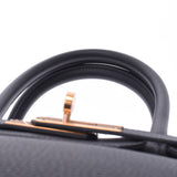 HERMES Hermes Birkin 30 Black Rose Gold Bracket Y engraved (around 2020) Ladies Togo Handbag Unused Ginzo