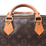 LOUIS VUITTON ルイヴィトン モノグラム スピーディ30 ブラウン M41526 レディース モノグラムキャンバス ハンドバッグ BCランク 中古 銀蔵