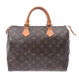 LOUIS VUITTON ルイヴィトン モノグラム スピーディ30 ブラウン M41526 レディース モノグラムキャンバス ハンドバッグ BCランク 中古 銀蔵