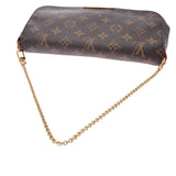 LOUIS VUITTON ルイヴィトン モノグラム フェイボリットMM 2WAYバッグ ブラウン M40718 レディース モノグラムキャンバス ショルダーバッグ Bランク 中古 銀蔵