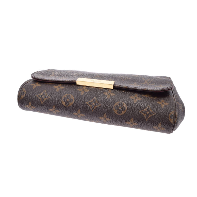 LOUIS VUITTON ルイヴィトン モノグラム フェイボリットMM 2WAYバッグ ブラウン M40718 レディース モノグラムキャンバス ショルダーバッグ Bランク 中古 銀蔵