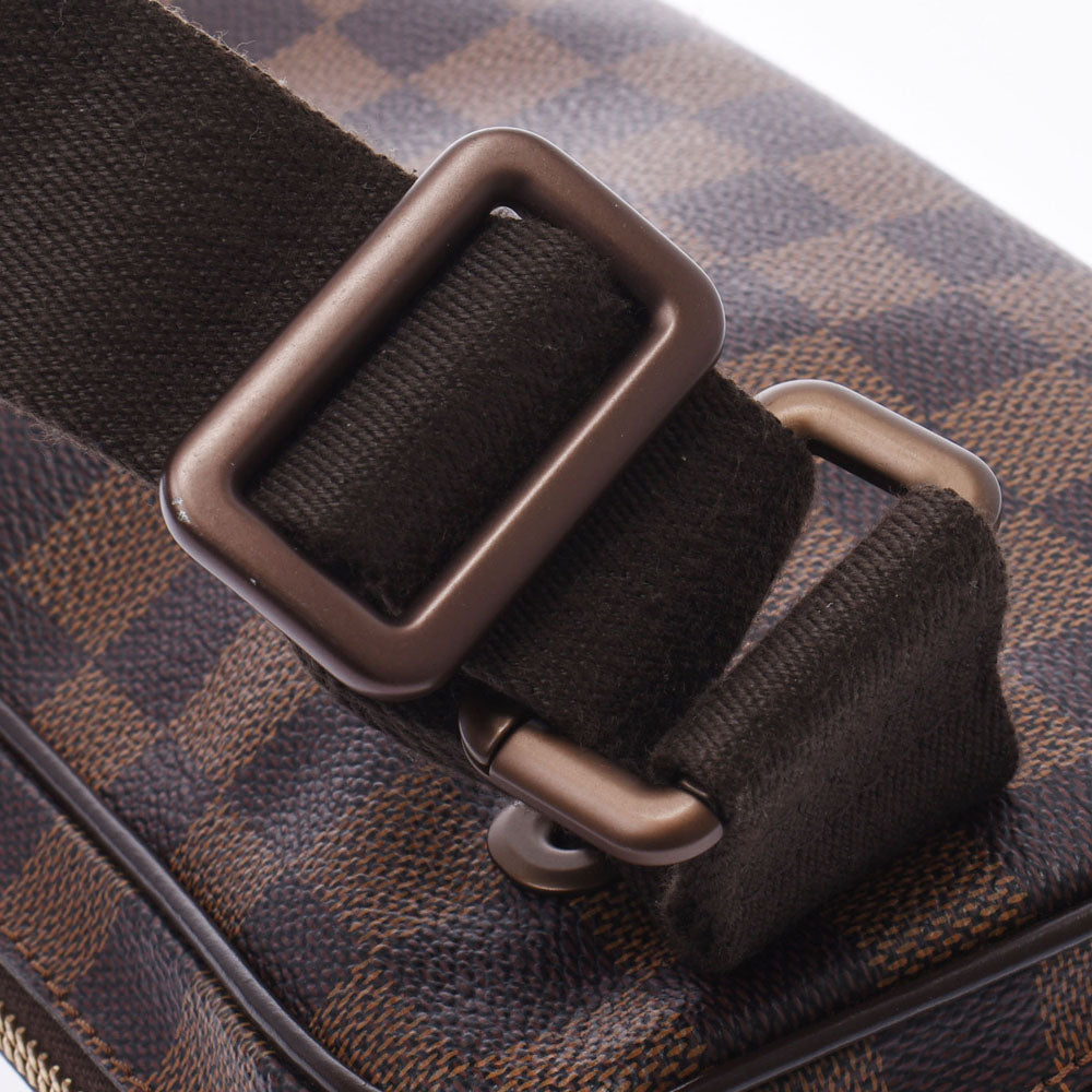 ルイヴィトンバムバッグ ブルックリン 14137 ブラウン メンズ ダミエキャンバス ボディバッグ N41101 LOUIS VUITTON 中古 –  銀蔵オンライン