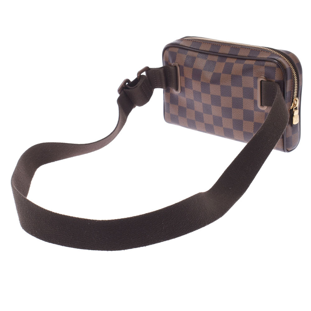 ルイヴィトンバムバッグ ブルックリン 14137 ブラウン メンズ ダミエキャンバス ボディバッグ N41101 LOUIS VUITTON 中古 –  銀蔵オンライン