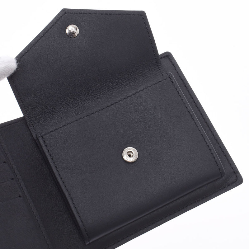 LOUIS VUITTON Louis Vuitton Damier Anfini Portofoyuy Marco NM N63334 Men's Leather Bi -Fold Wallet A Rank Used Ginzo