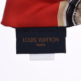 LOUIS VUITTON ルイヴィトン バンドートランク マロン M73964 レディース シルク100% スカーフ ABランク 中古 銀蔵