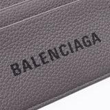 BALENCIAGA Balenciaga Everyday Gray 505054 Unisex Calf Card Case A Rank used Ginzo